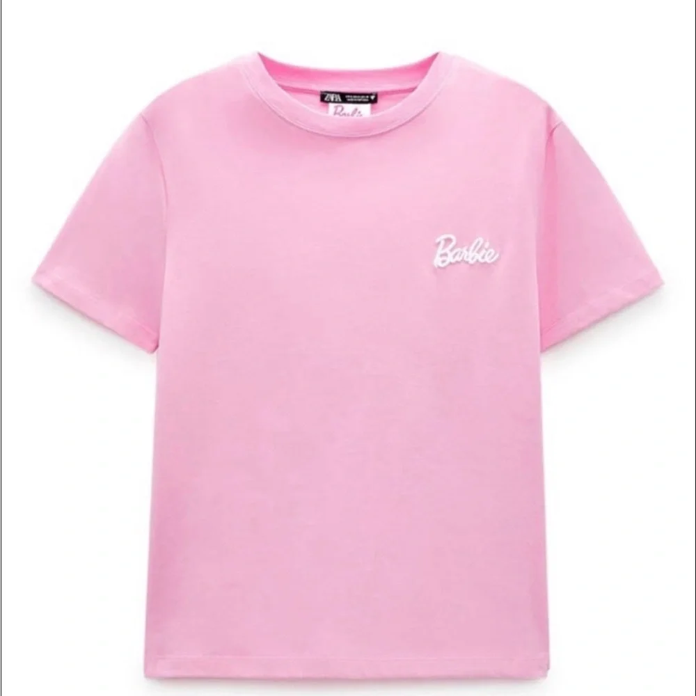 LIMITED EDITION Zara Barbie T shirt SMALL - Picture 2 of 2